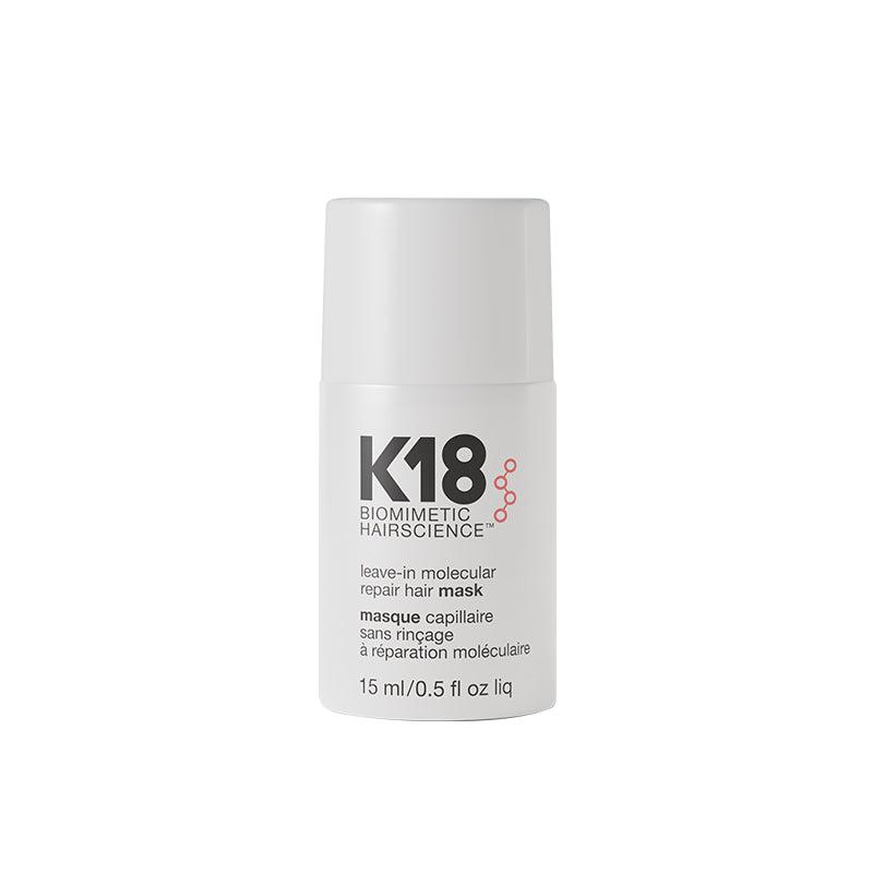 K18 Leave-In Hair Mask 15 ml – Rejsestørrelse hårkur