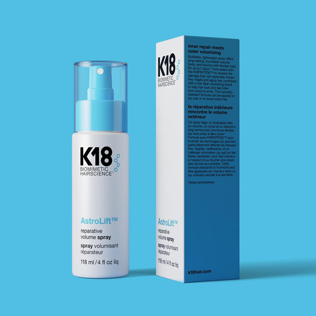 K18 AstroLift Volume Spray 118 ml – Fylde og volumen uden stivhed